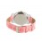 Womage 9346 Orologio analogioco - quadrante rotondo - cinturino in ecopelle (rosa)